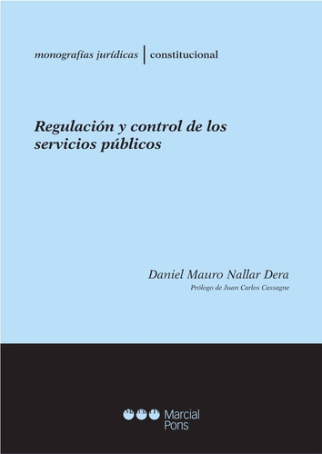 Regulación Y Control De Los Servicios Públicos Nallar Dera