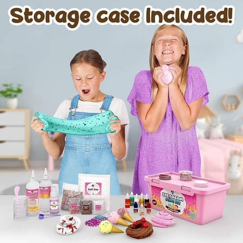 Kit De Slime De Helado, Increíble Kit Para Hacer Slime De He