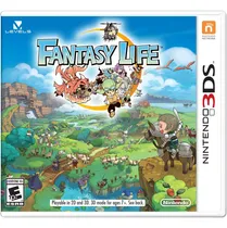 Comprar Fantasy Life Nintendo 3ds 100% Nuevo, Original Y Sellado