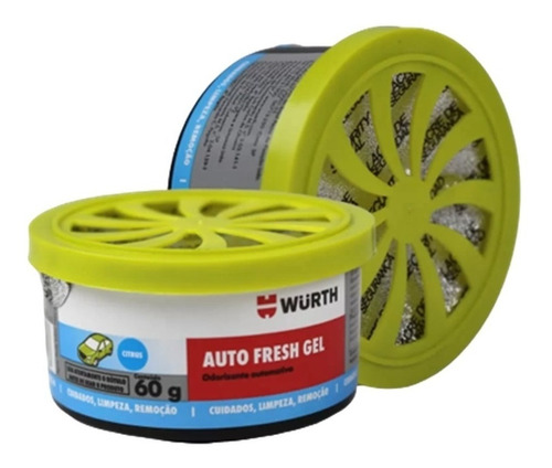 Odorizador Aromatizante Automotivo Cheirinho Carro Wurth 60g