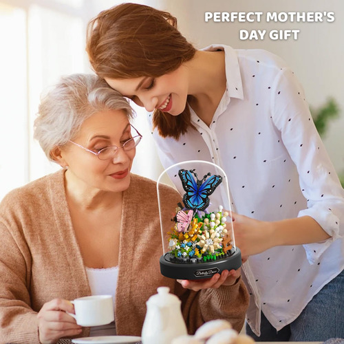 Qlt Kit De Construcción De Ramo De Flores Para Adultos, 530