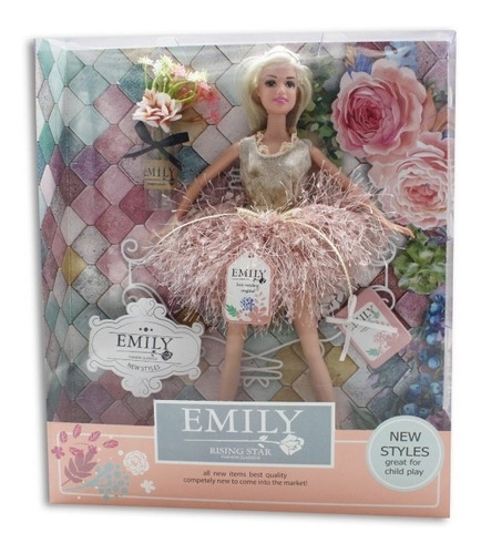 Muñeca Emily  Articulada Fashion Classics Estilos Surtidos