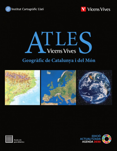 Libro Atles Geografic Catalunya I Mon (ed. Ods)