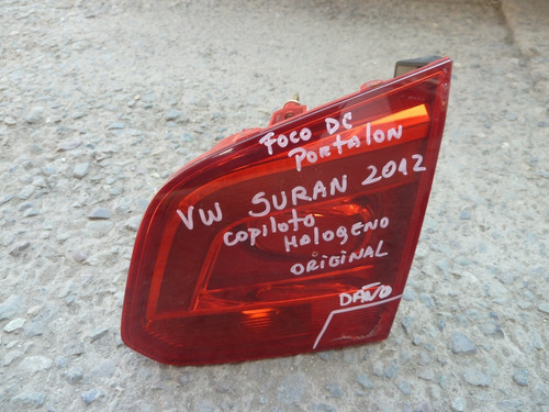 Foco Tras Copiloto De Portalon Dañado Vw Suran 2012 - Lea
