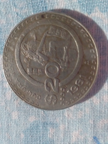 Moneda $20 1981, Maya 