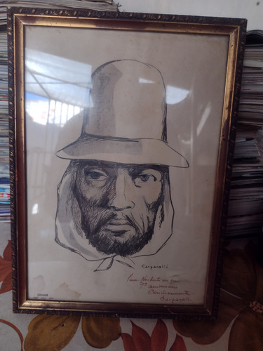 Cuadro Cara De Gaucho (Usado)