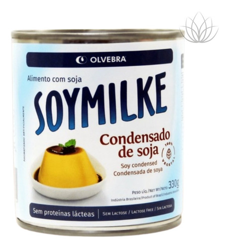 Leite Condensado De Soja Vegano Sem Glúten Soymilke 330g