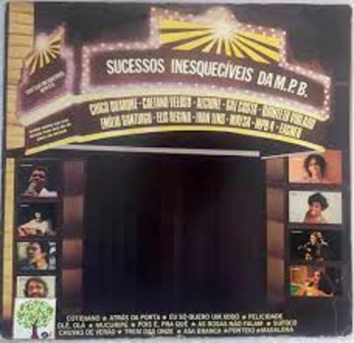 Disco De Vinil - Sucessos Inesquecíveis Da Mpb - Lp