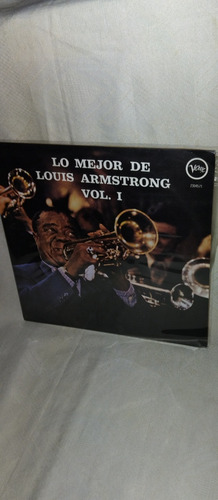 Lp. Louis Armstrong.  Lo Mejor Vol.1.    De Época 