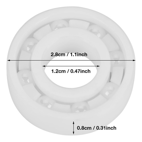 Rodamiento De Bolas 12x28x8 Mm 6001 Rodamiento De Bolas De