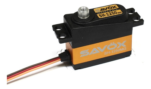  Savox Sh-1250mg Es Un Servo Digital De Engranajes Metálicos