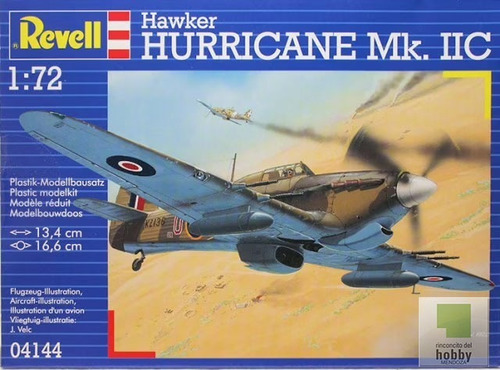 Revell Hawker Hurricane Mk.iic 4144 1/72 Rdelhobby Mza