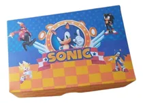 Comprar 30 Caixas P 6 Doces Lembrança Festa Sonic Embalagem Doces