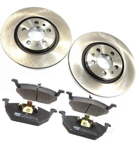 Par Discos Delanteros Con Balatas, Audi A3 1.8t  2001-2004