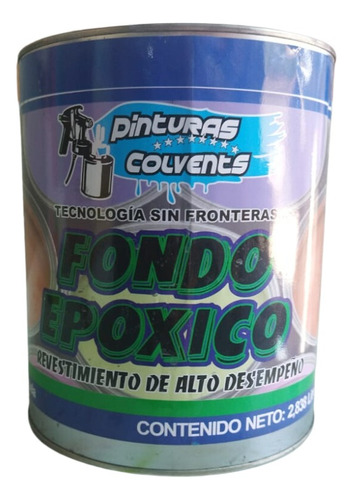 Galon Fondo Epoxico Colvent Azul 5005