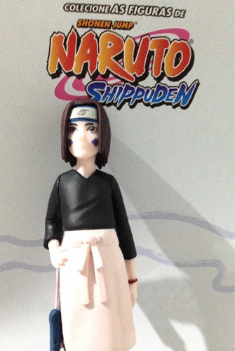 Coleção Naruto Shippuden Rin Nohara - Miniatura + Fascículo