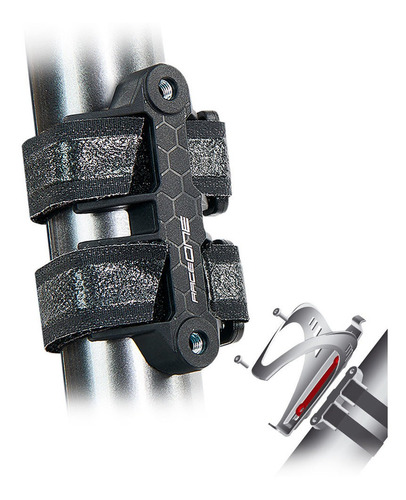 Soporte Adaptador Caramagiola Raceone Jeko Talla Xl Black