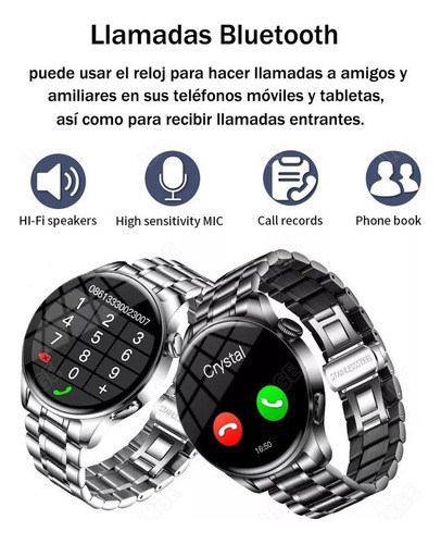 Reloj Inteligente Bluetooth Responde Y Hace Llamadas Ip68 A