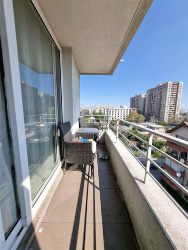 Departamento Venta 3 Dorm Ñuñoa Con Terraza Propia 16 Mt2