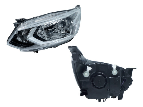 Faro Izq Chevrolet Onix 2020 2021 2022 2023 2024 Opt
