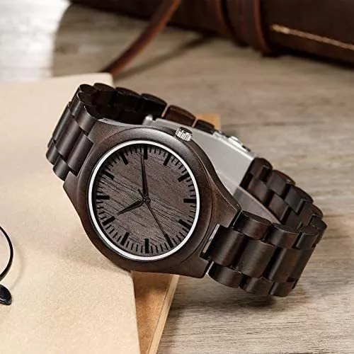 Relojes De Madera De Aniversario Para Regalos De Hombres - R