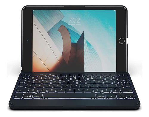 Funda Tipo Folio/teclado Bluetooth(para iPad Mini 5,7.9 ,gri