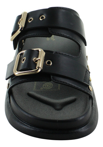 Furor Sandalia Slide Sueco Moda Casual Hebilla Mujer 93025