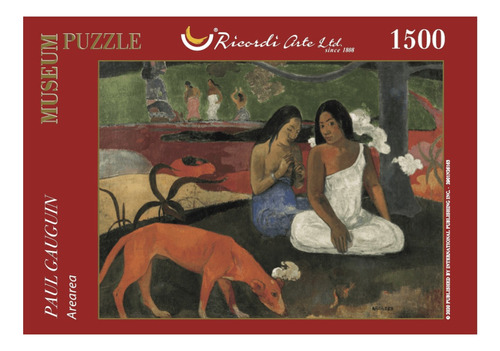 Arearea, Paul Gauguin  1500 Piezas  Ricordi