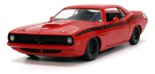 Jada Toys Big Time Muscle 1:24  Plymouth Barracuda - Coche .