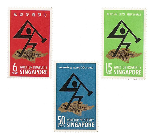 Singapur Ex Colonia Inglesa Mint Serie Yv 79/1 Año 1968 