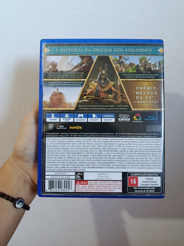Jogo Assassin's Creed: Origins Standard Edition Ps4 Físico (Usado)