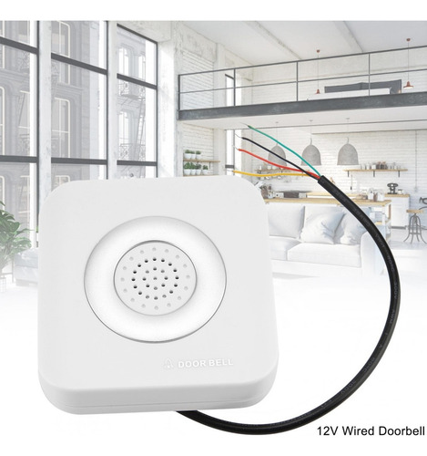 Timbre, Cableado Timbre Timbre, 12v Alámbrico Timbre Timbre