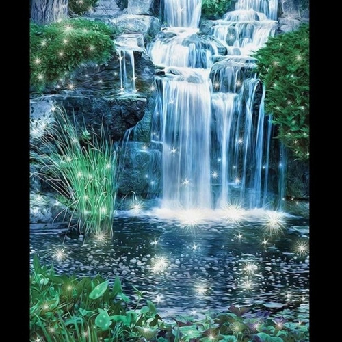 Diamond Painting Cascada 20 X 30cm