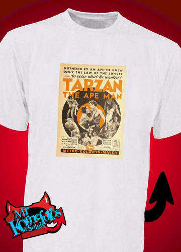 Remeras Tarzan Bomba Greystoke Retro Tv *mr Korneforos*