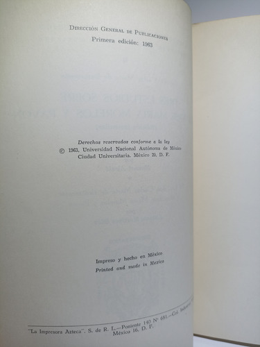 Tres Estudios Sobre Don José María Morelos Y Pavon 1963 (Usado)