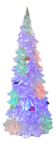 Mini Arbol De Navidad Para Escritorio Luces Led Multicolor