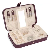 Comprar  Joyero De Viaje Portátil Pequeño De Viaje Con Espejo