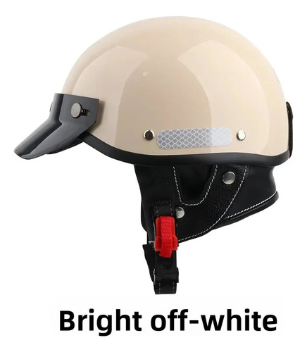 Casco De Moto Retro De Estilo Japonés Extra Grande Para Homb