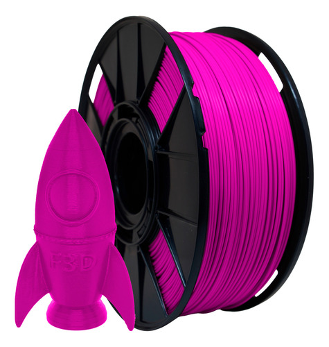 Filamento Pla Premium 1kg Fúcsia High Speed Impressora 3d