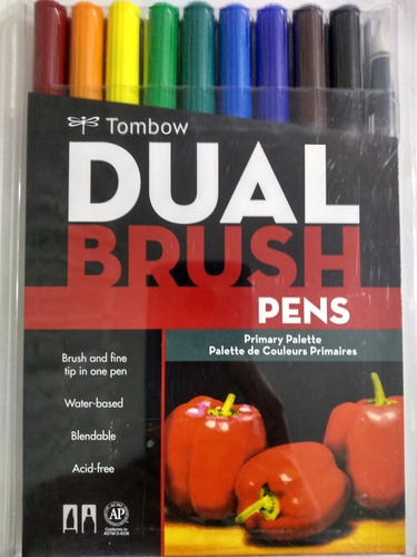 Tombow Dual Brush Doble Punta Pincel | Lettering | Primarios