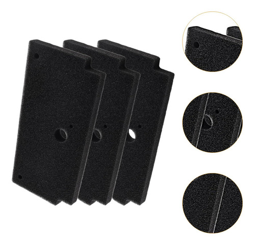 Mats De Filtro De Esponja De La Bomba De Calor De 3pcs De