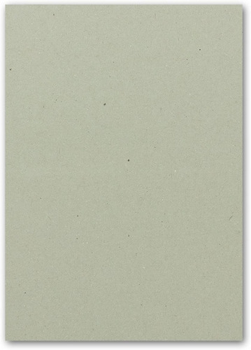 Plancha Cartón Gris 1 Mm 50x70cm - Pack X 25 Und