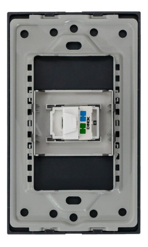 Placa Valo Toma Telefono Aluminio