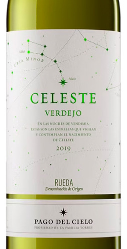 Pack De 4 Vino Blanco Celeste Verdejo 750 Ml