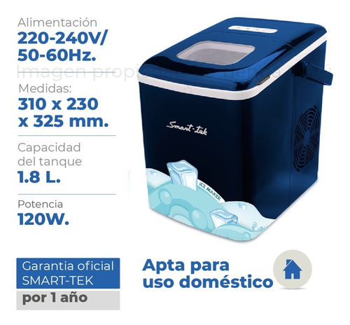 Máquina de gelo automática portátil Smart Tek Ice Maker