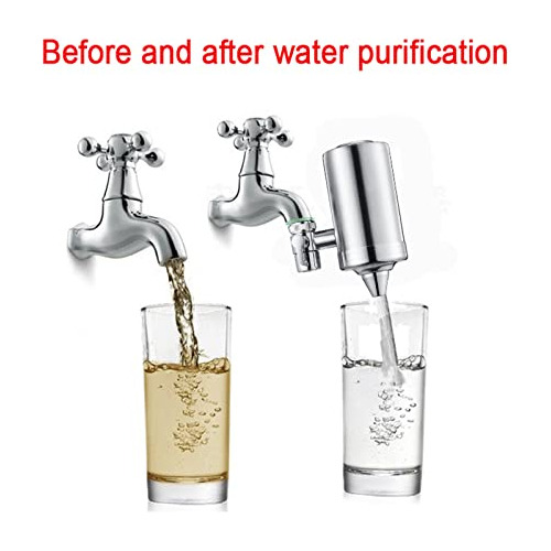 Filtro De Agua Para Montaje En Grifo Sus304, Acero Inoxidabl