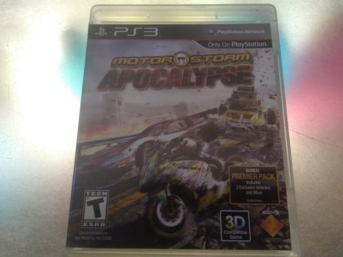 Juego De Playstation 3, Motor Storm Apocalypse. 