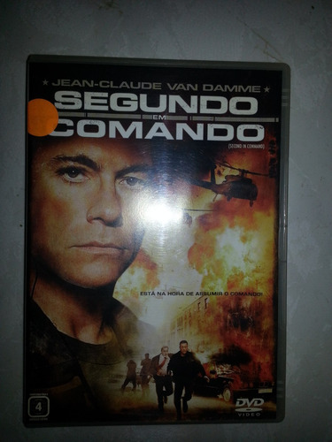 Filme Segundo Em Comando Dvd Original Van Damme
