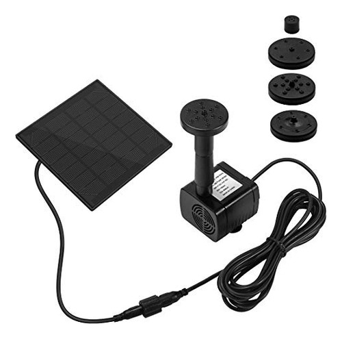 Bomba De Agua Ankway Fuente Solar Kit De 1.2w   / 9.8 Pie