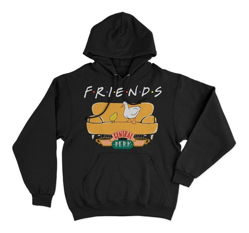 Sudadera Friends Pato Serie Tv Unisex Algodón Impresión Dtf